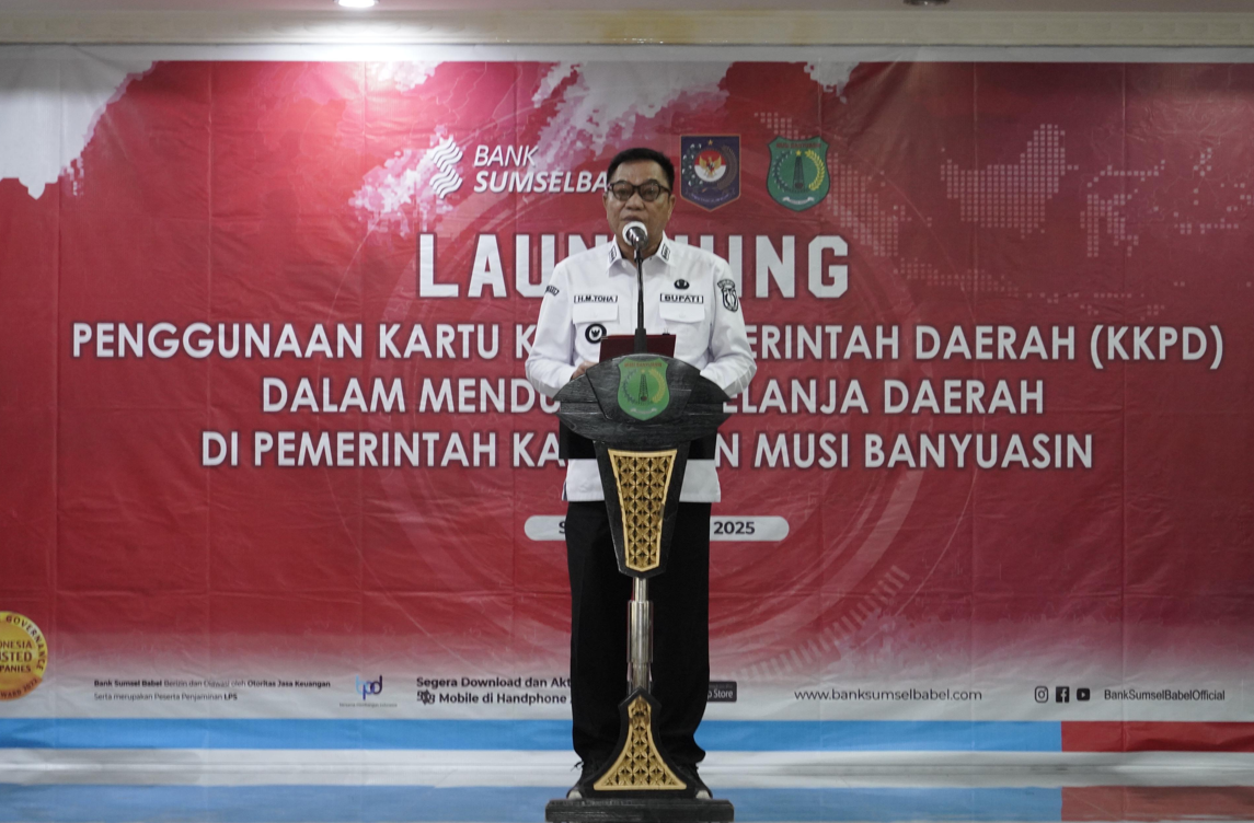 Muba Resmi Luncurkan Penggunaan Kartu Kredit Pemerintah Daerah (KKPD) 