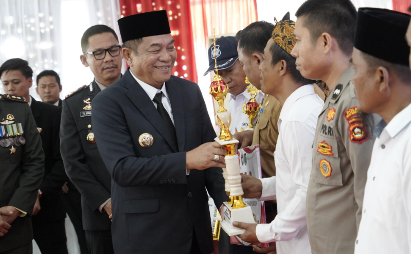 Bupati Muba H M Toha Semarakkan Syukuran Hari Bhayangkara ke-79 Polres Muba