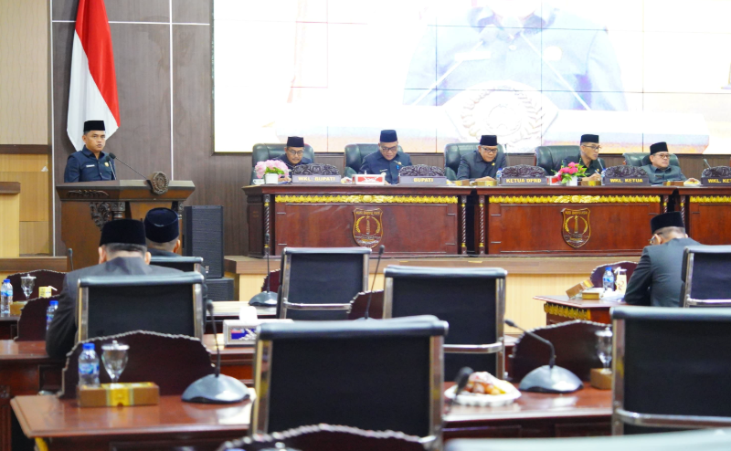 Tujuh Fraksi DPRD Muba Setujui LKPJ APBD 2024 dan Tiga Raperda Inisiatif Pemkab