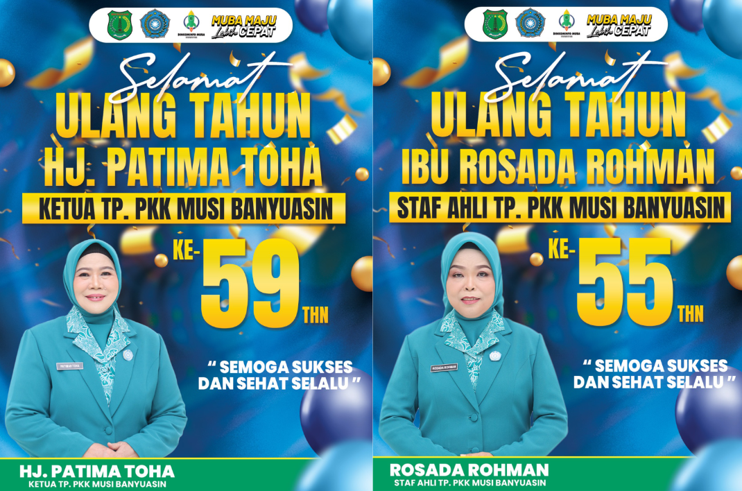 Dua Srikandi Muba Rayakan Ulang Tahun di Tanggal yang Sama, Jadi Momen Penuh Kebahagiaan